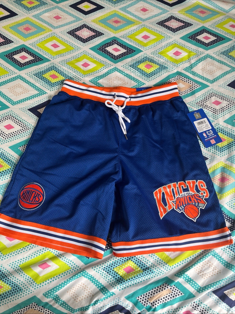 Ultra Game NBA New York Knicks Classic Basketball Shorts Size Small